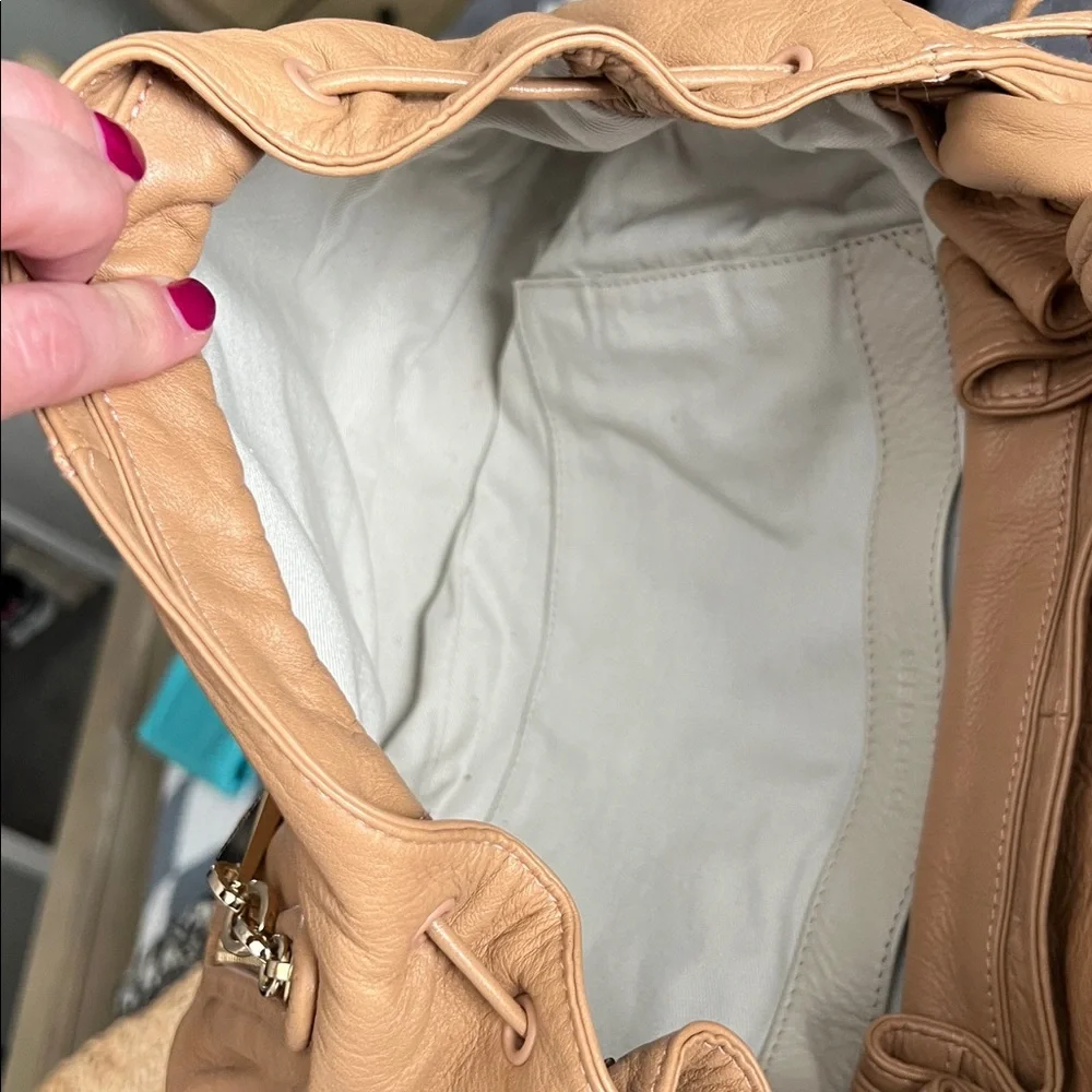 See By Chloe Tan Leather Hobo Bag